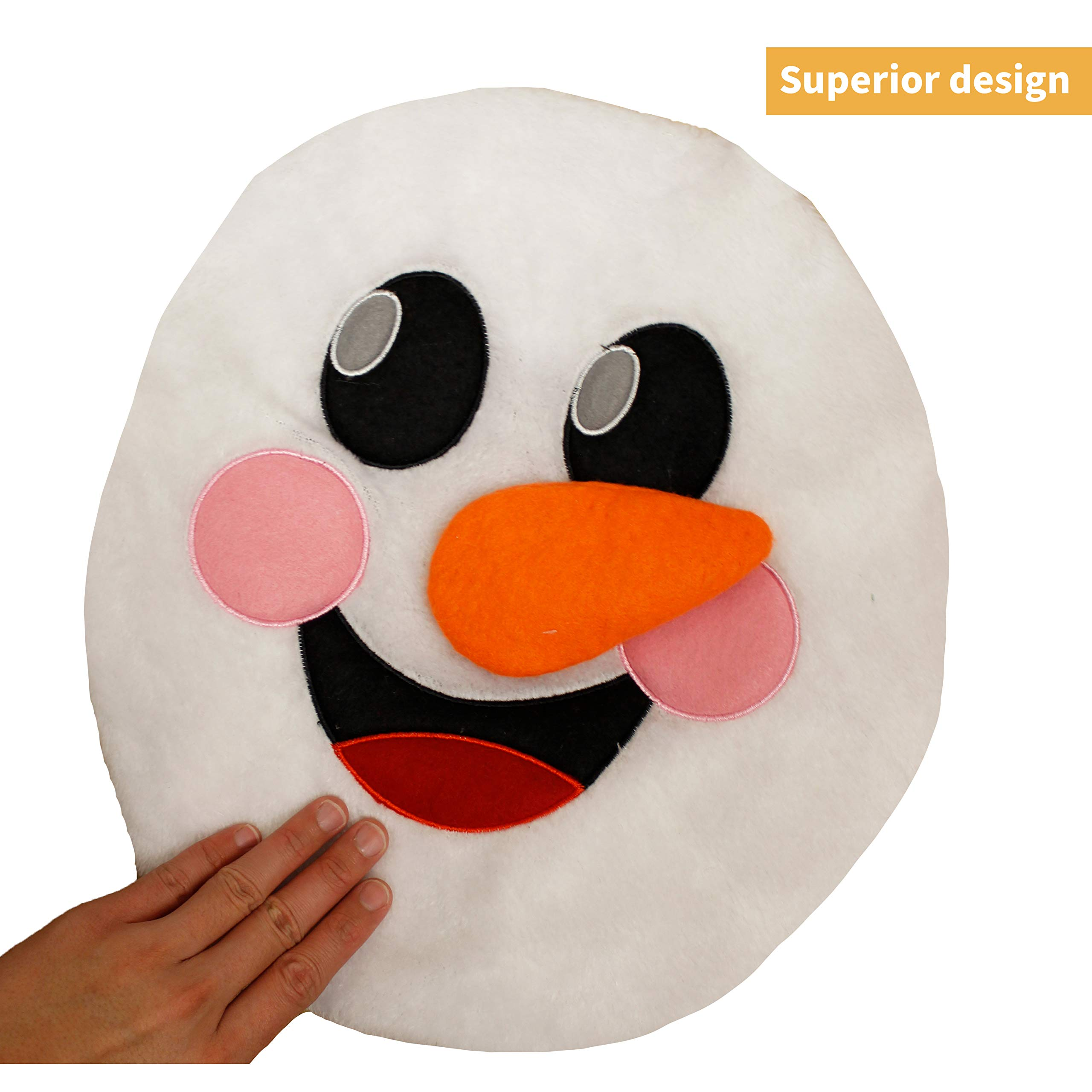 10 Pcs Santa and Snowman Bathroom Decoration - Image 5