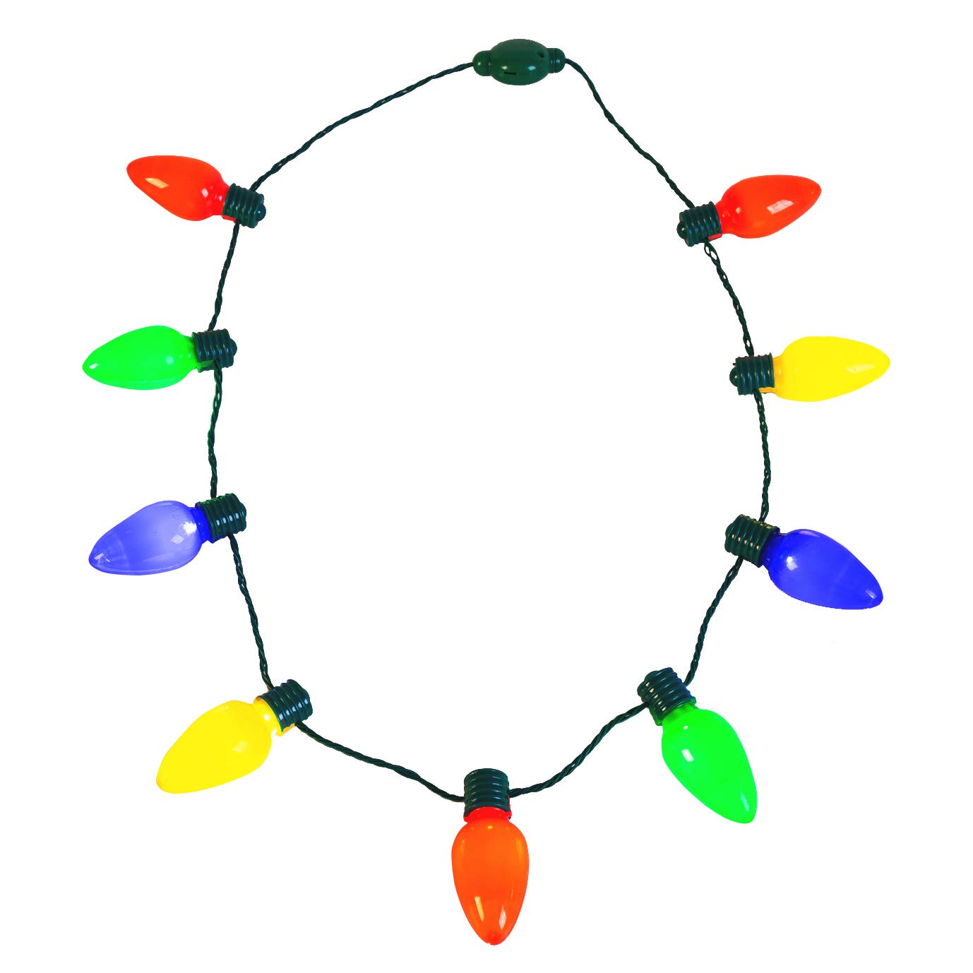 Christmas Led Light Up Bulb Necklace, 3 Pack - Image 5