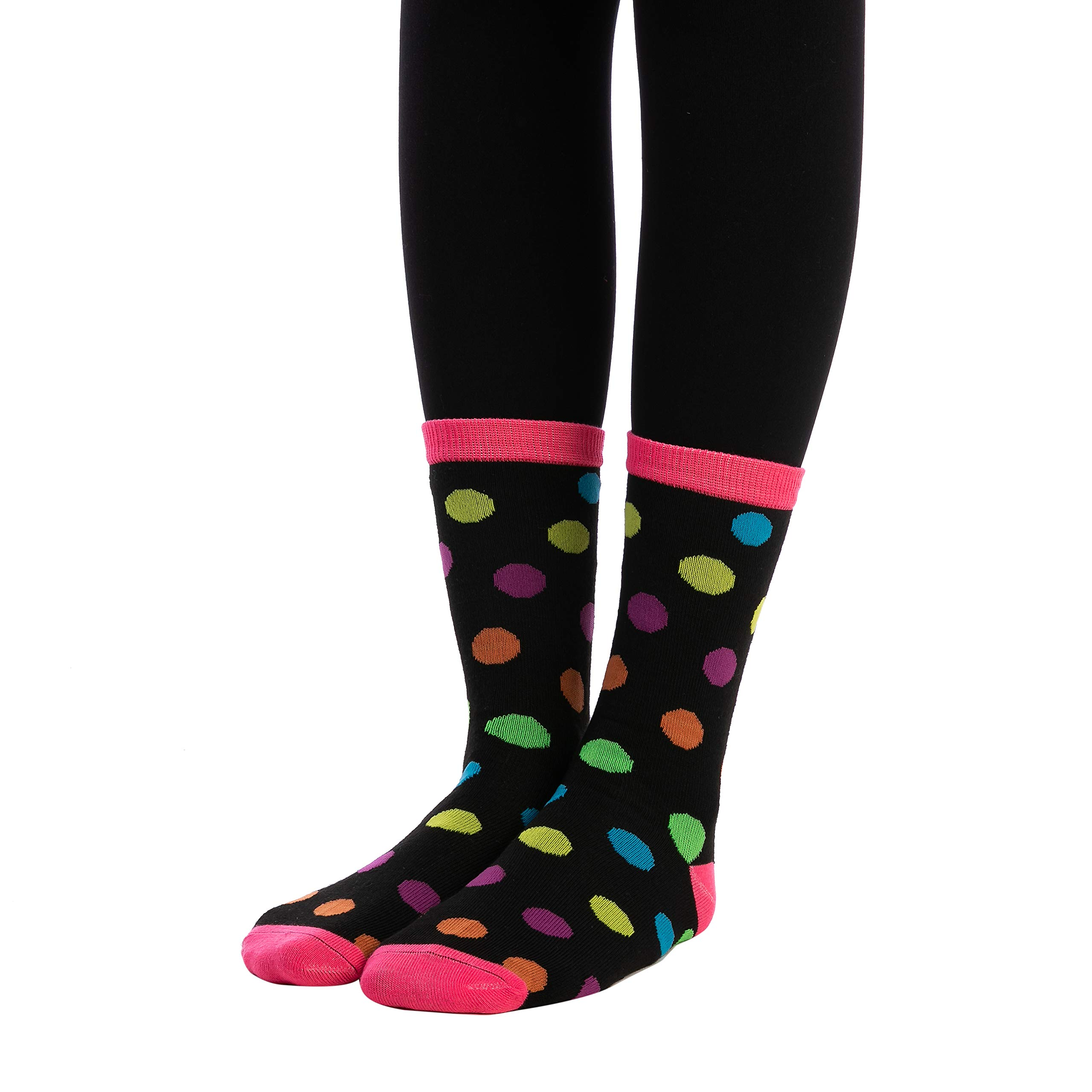 12 Pairs Paint Splash Patterned Crew Socks - Image 5