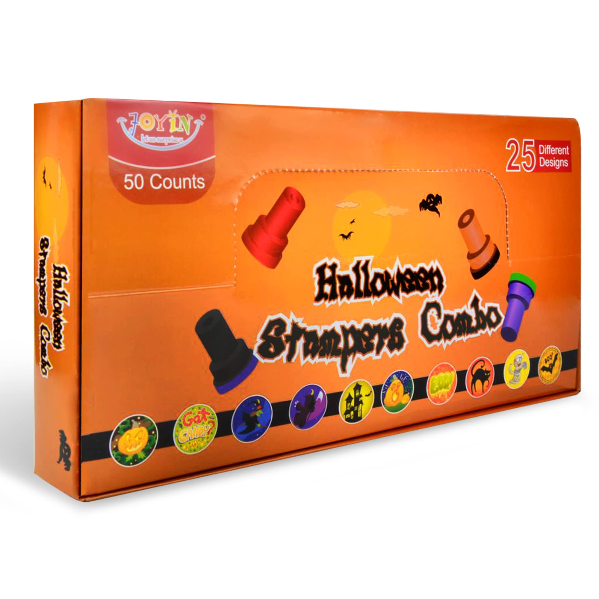 1.5in Halloween Stampers, 50 Pcs - Image 5