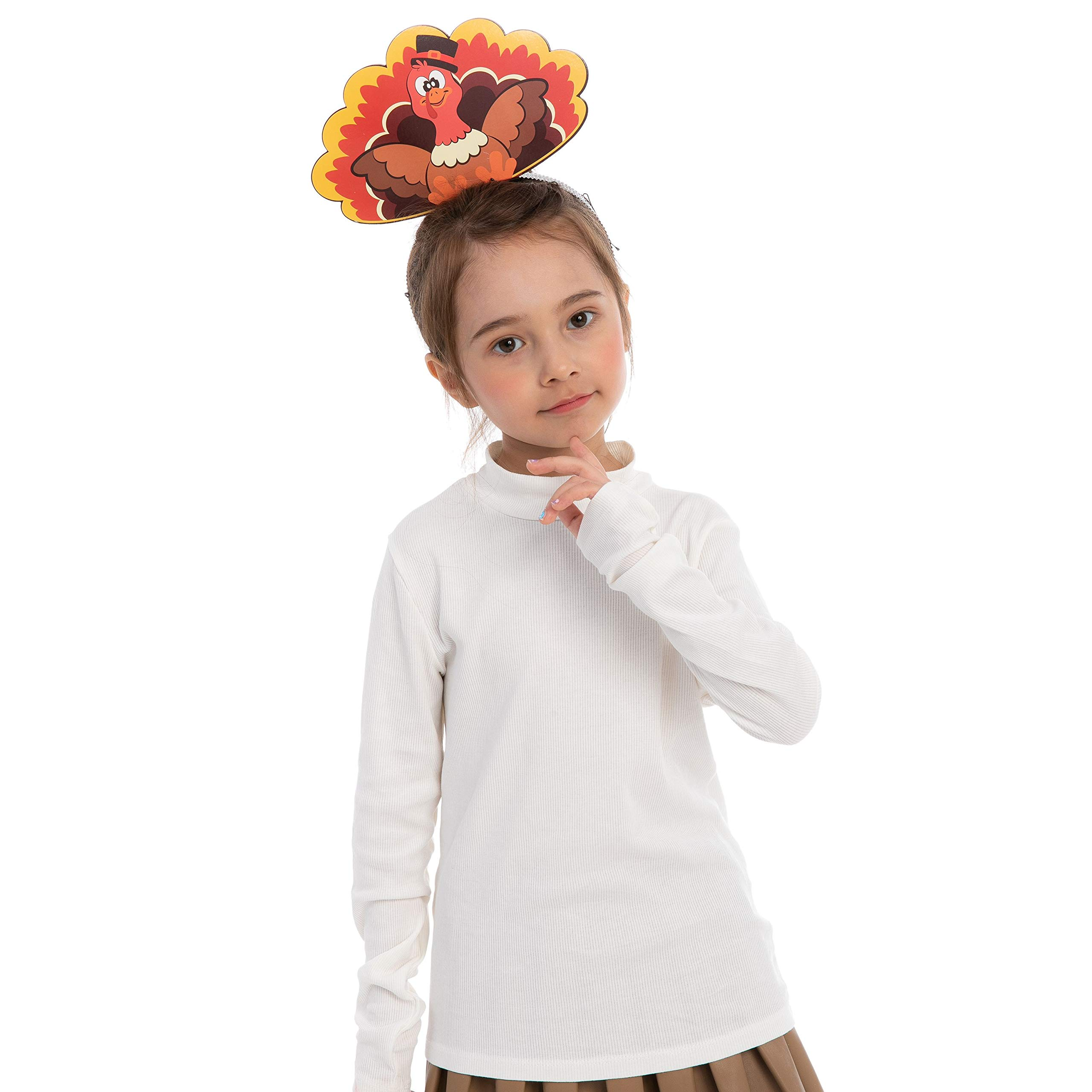 Thanksgiving Turkey Headband, 24 Piece - Image 5