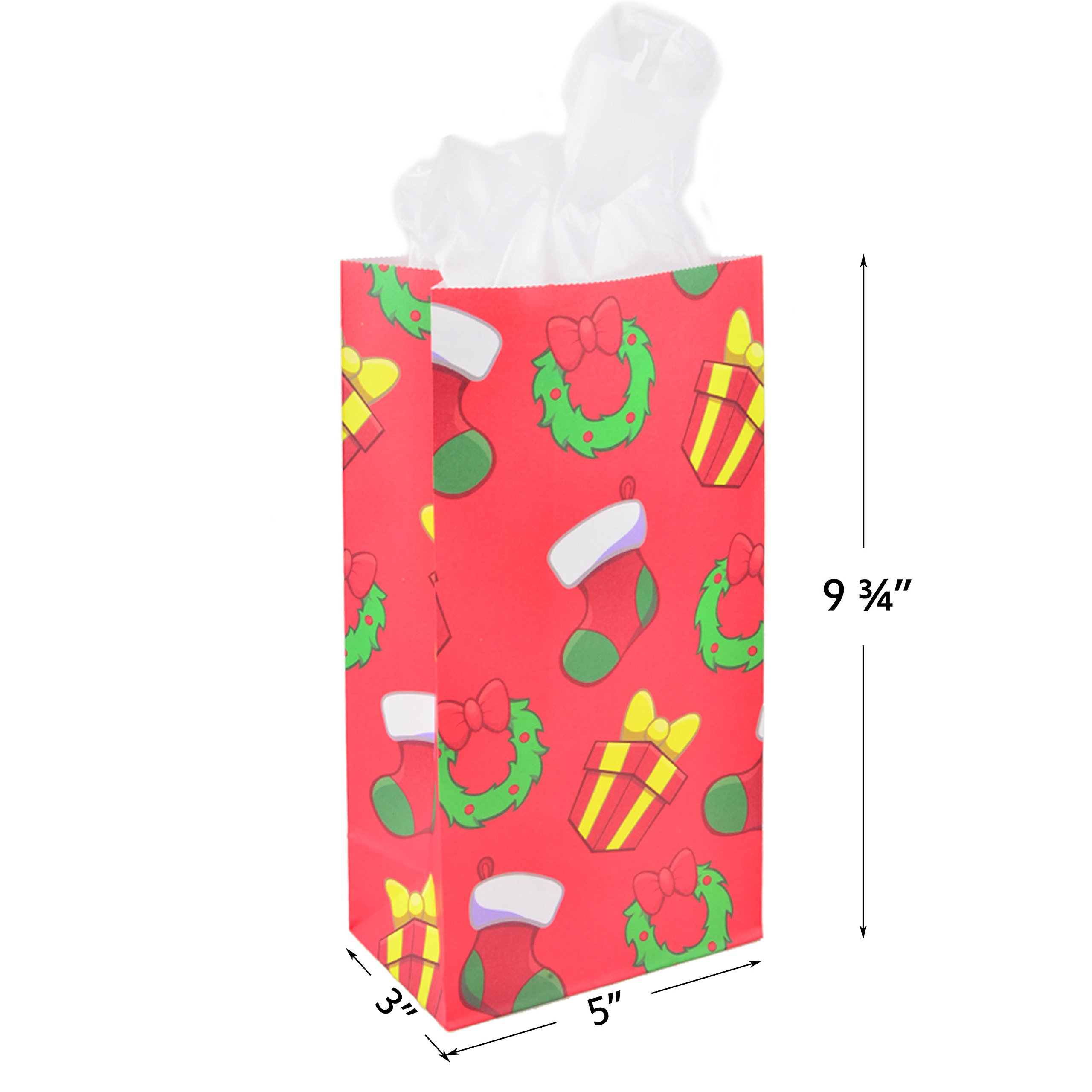 9.75in Holiday Goody Bags, 72 Pcs - Image 5