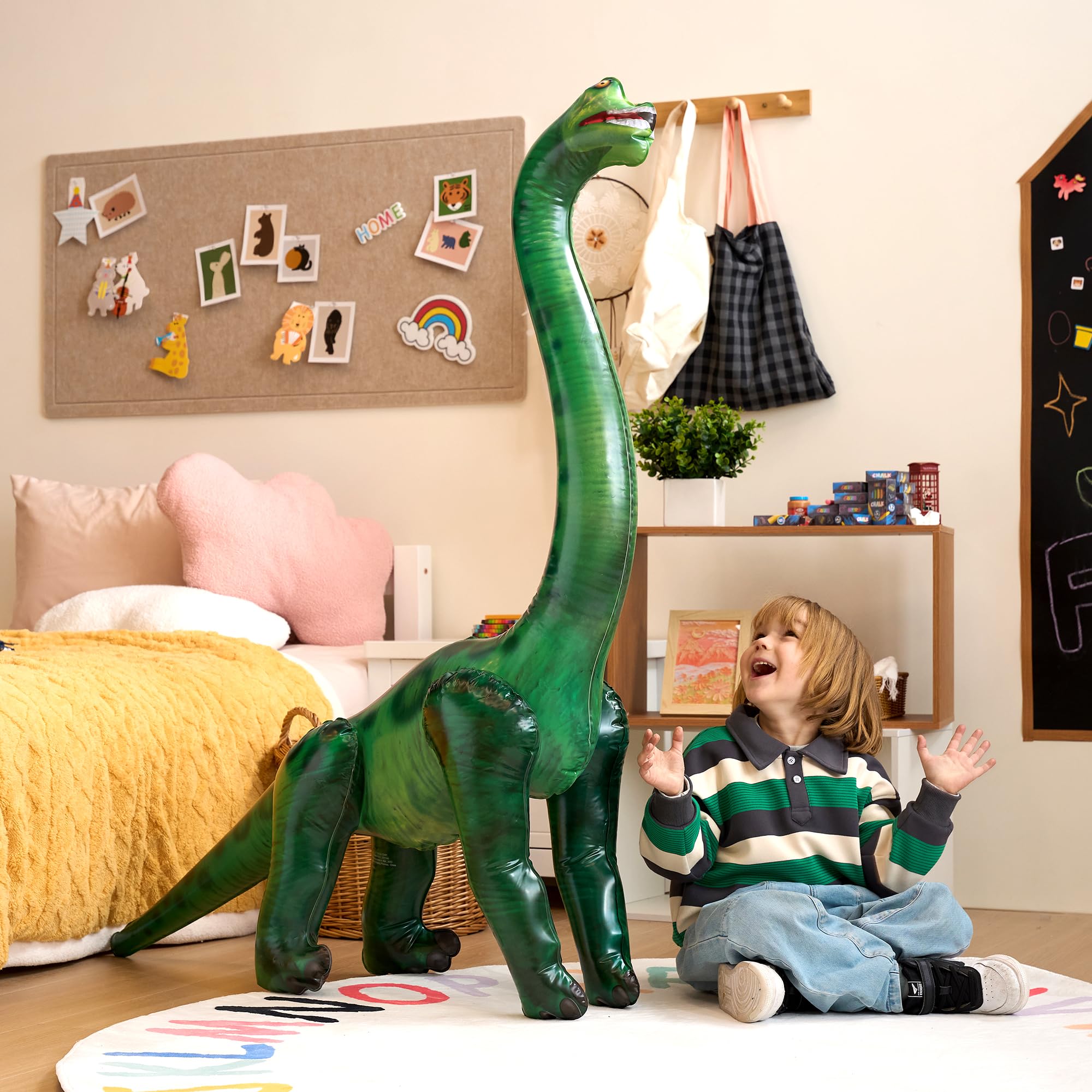 JOYIN 51 Inflatable Brachiosaurus Dinosaur - Party Decoration & Gift - Image 5