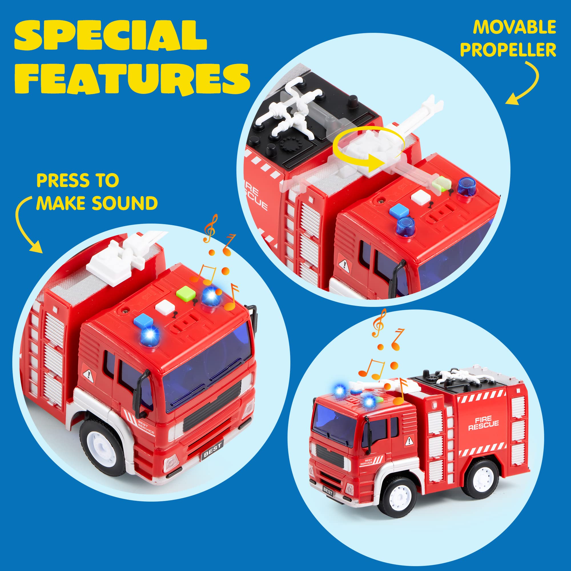 Friction Powered City Hero Play Set - Image 5
