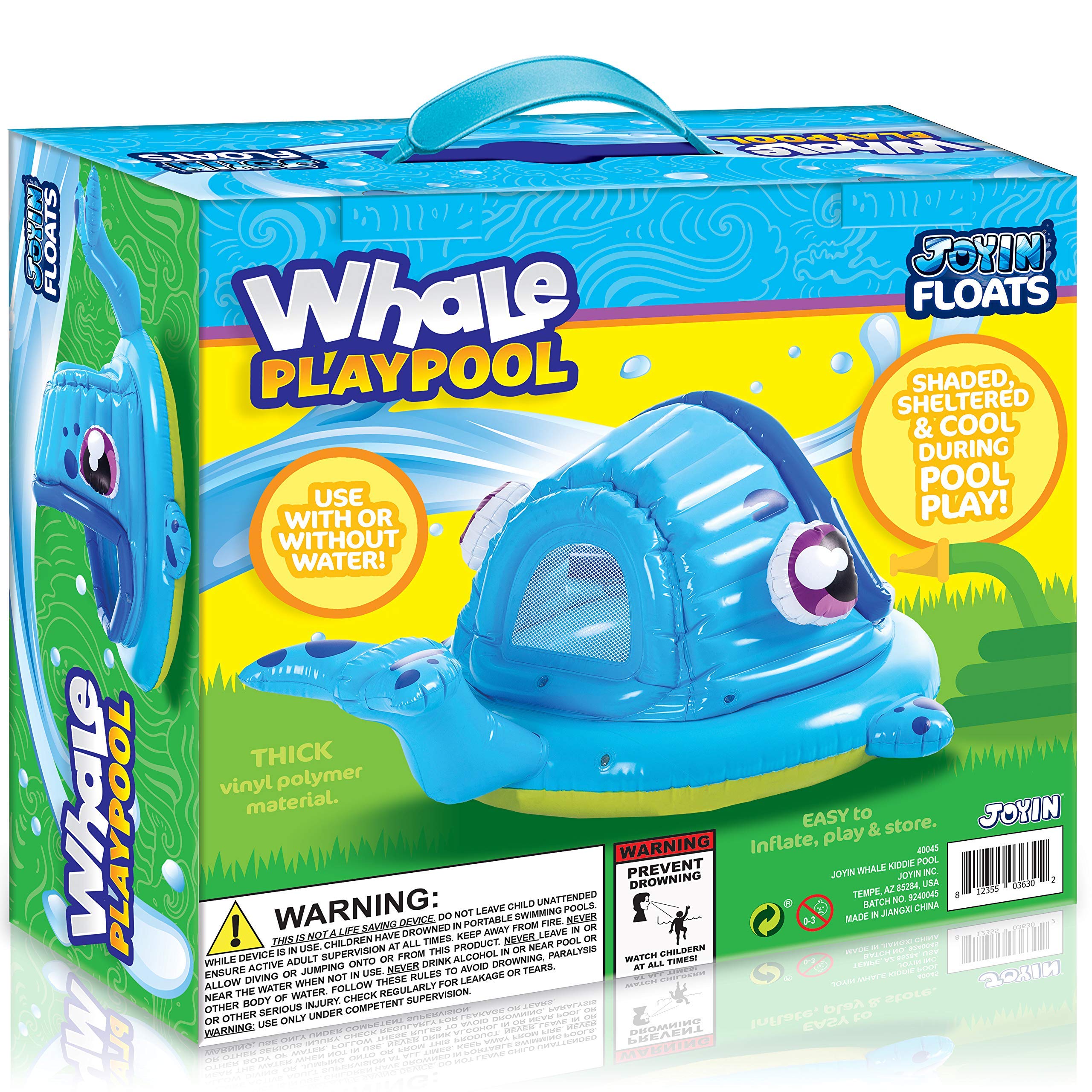 SLOOSH - 54in Whale Kiddie Pool - Image 5