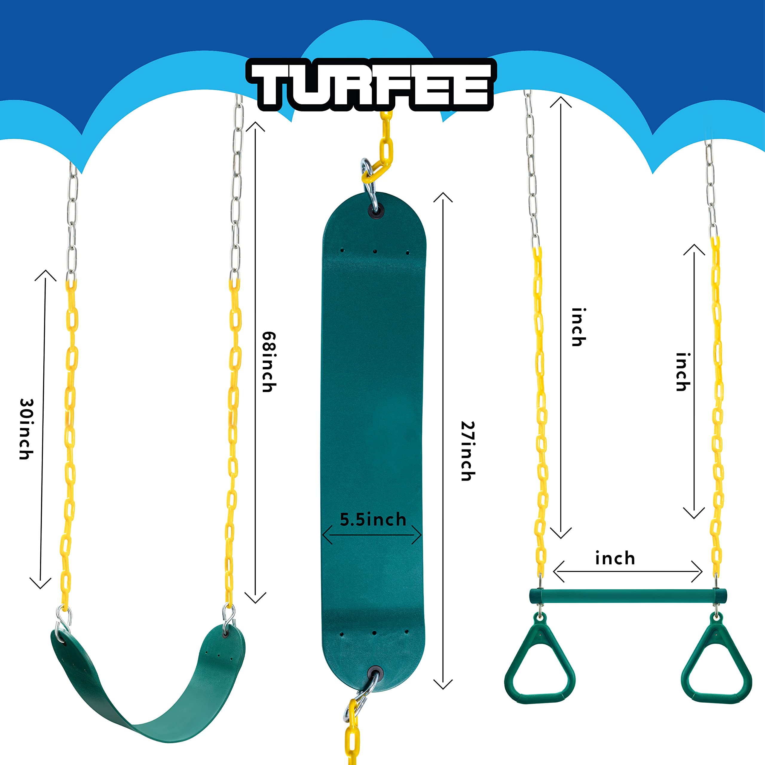 TURFEE - Assorted Swing Set - Image 5