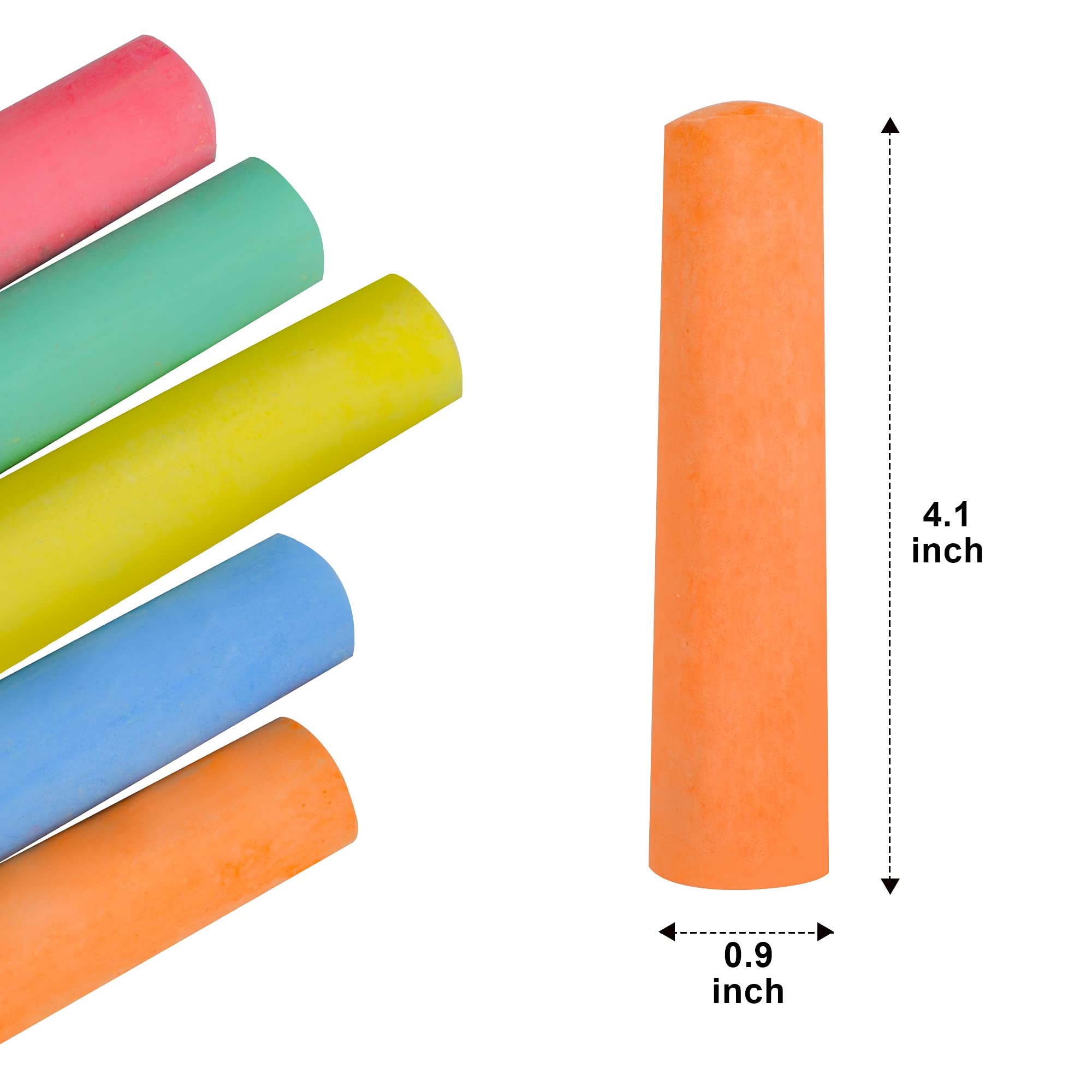 Sidewalk Chalk, 150 Pcs - Image 5