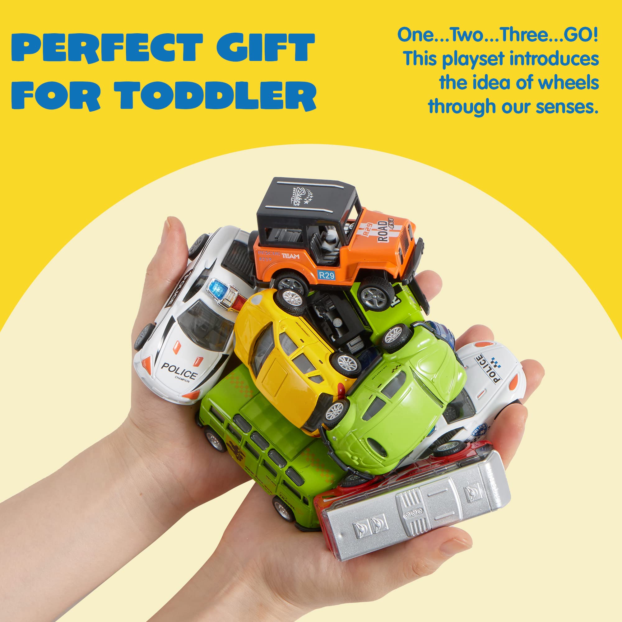 Die Cast Metal Toy Car Model Vehicle Set - Image 7