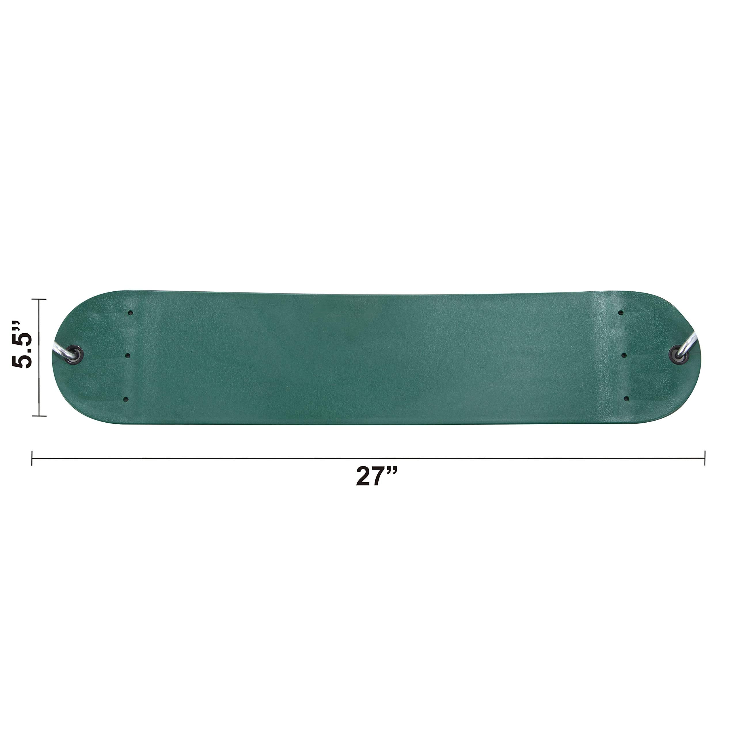 TURFEE - Green Swing Seats with 66in Chain, 2 Pack - Image 6