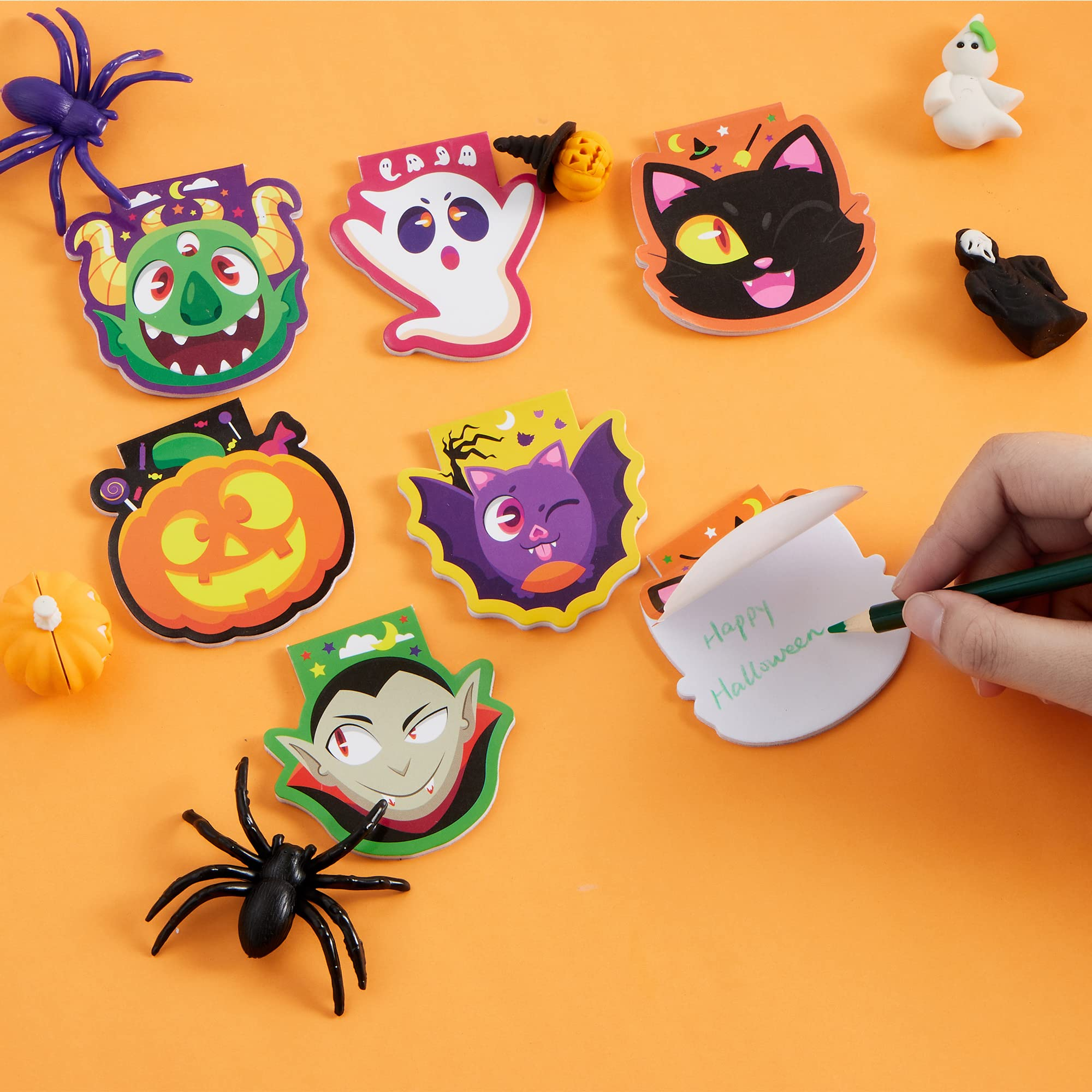 Halloween Spooky Characters Mini Notepad Set 60 Pack - Image 7