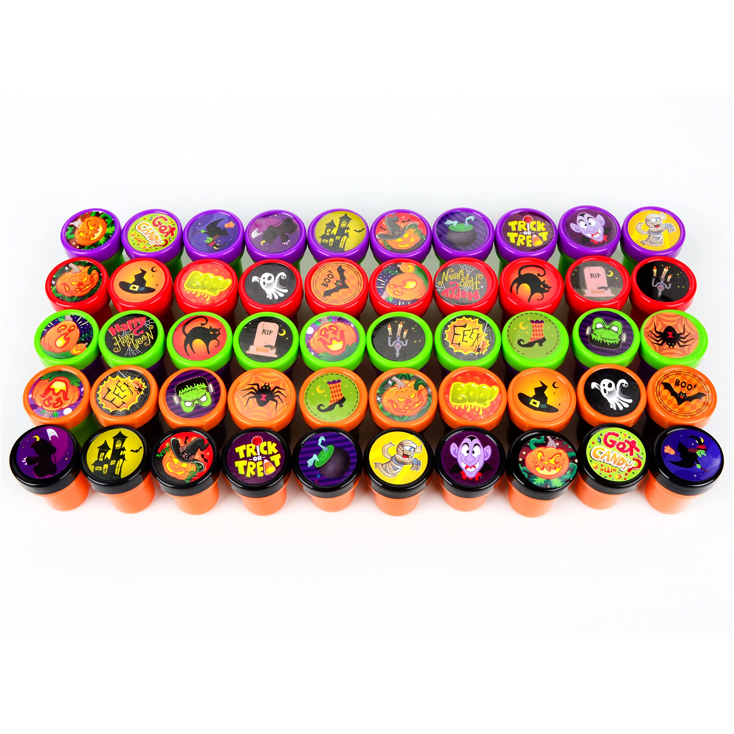 1.5in Halloween Stampers, 50 Pcs - Image 6