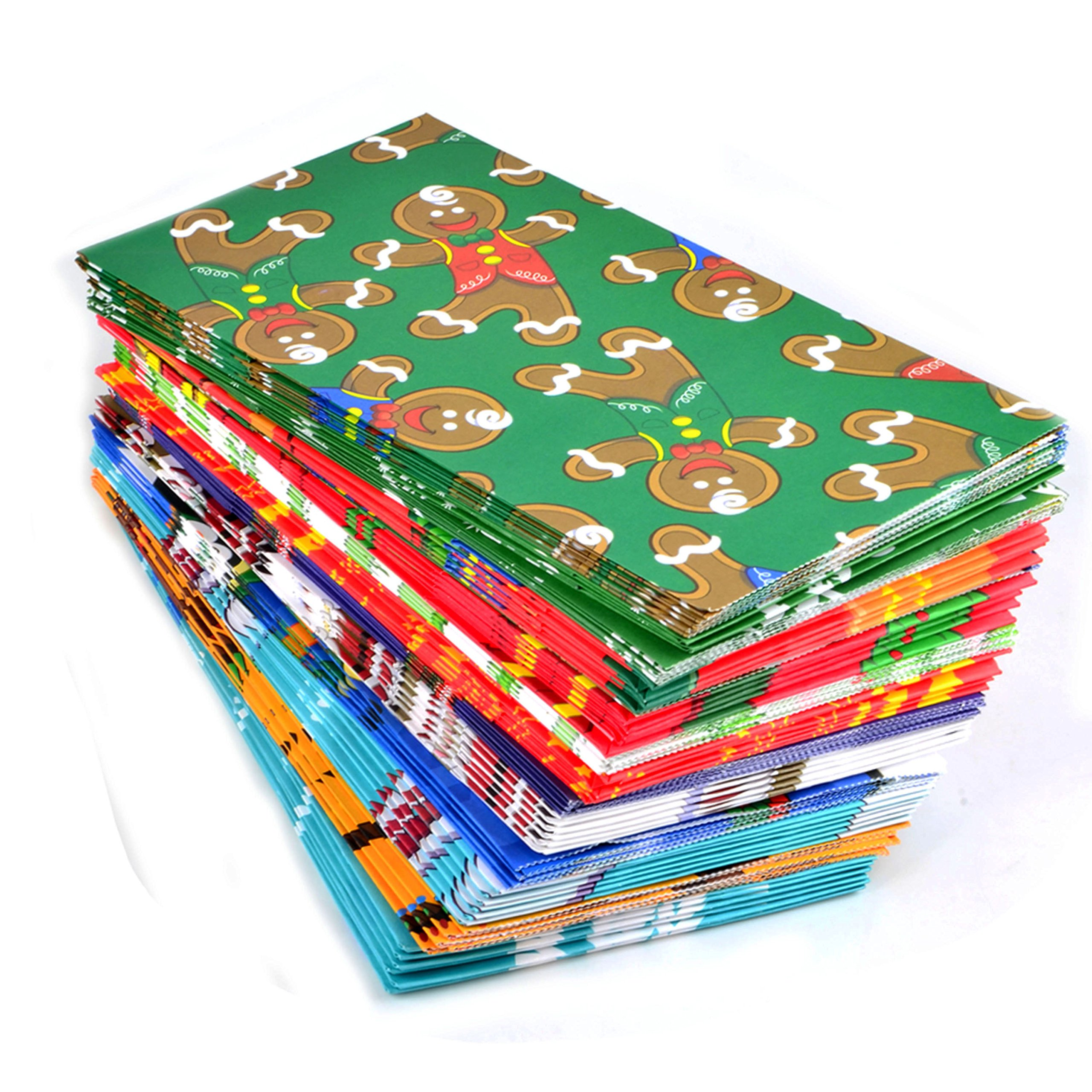 9.75in Holiday Goody Bags, 72 Pcs - Image 6