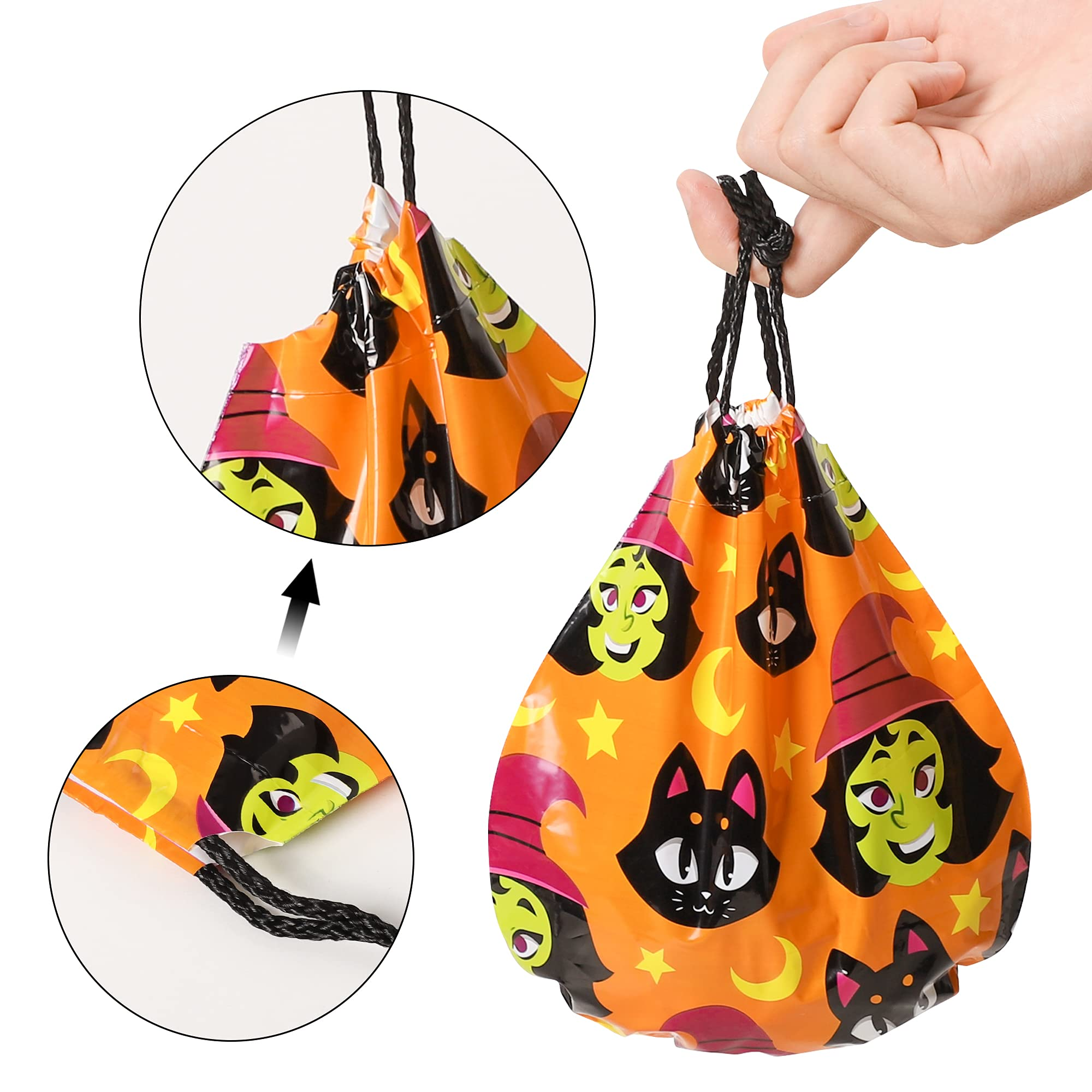 Drawstring Goody Treats Bags, 60 Pcs - Image 2