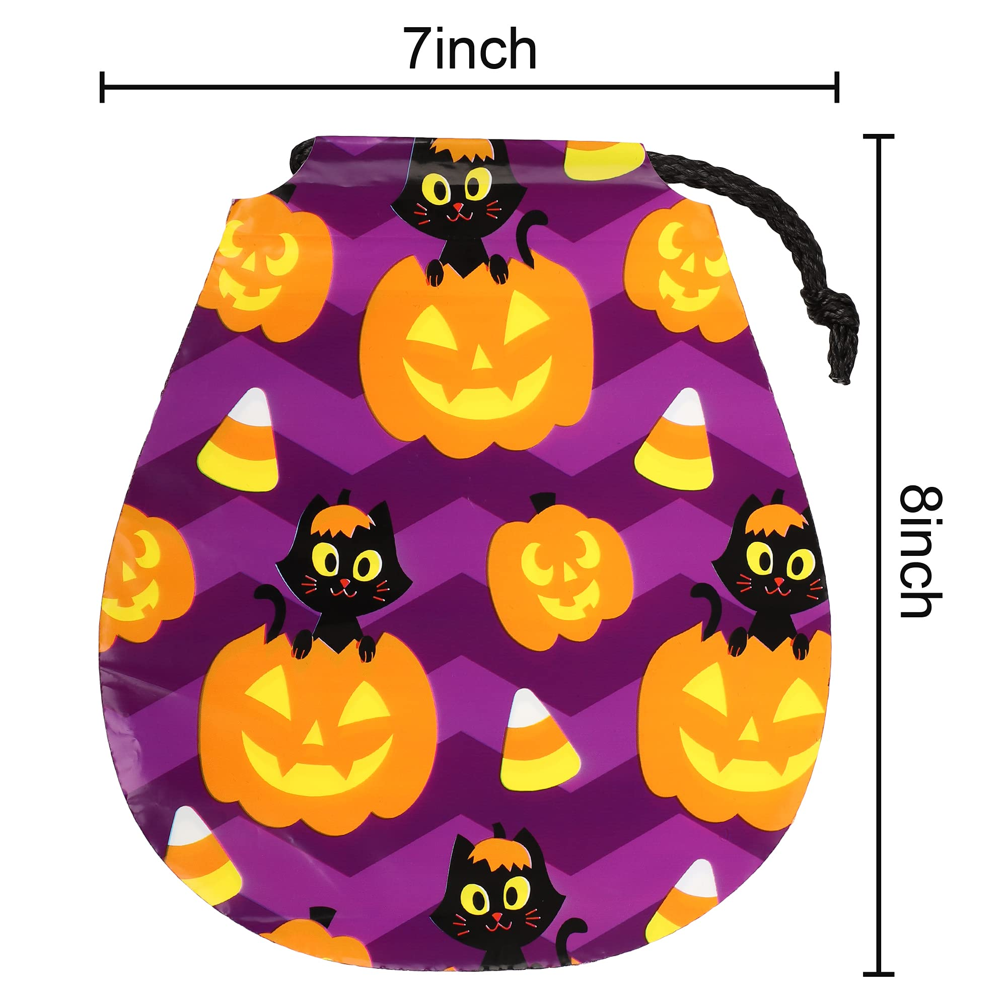 Drawstring Goody Treats Bags, 60 Pcs - Image 3