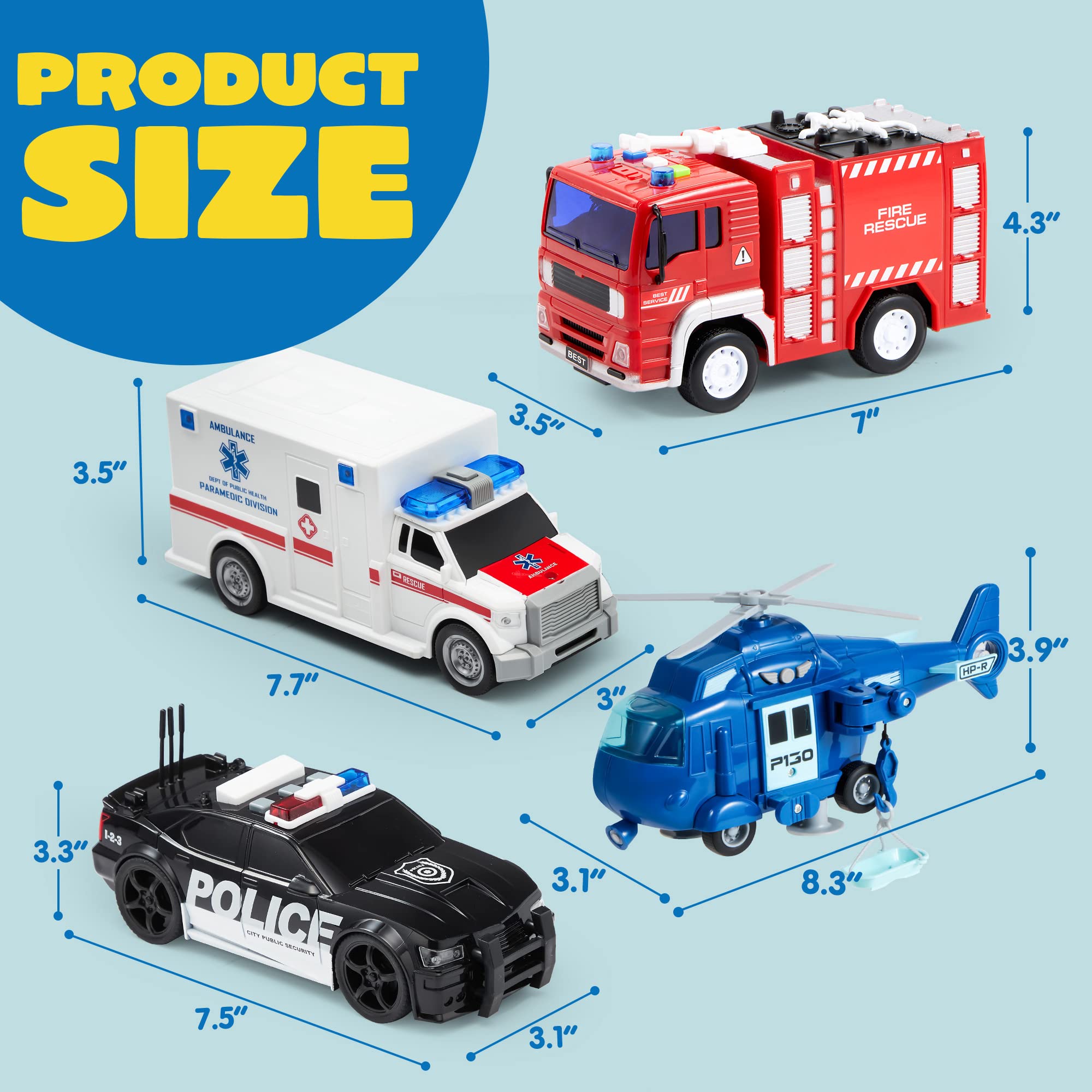 Friction Powered City Hero Play Set - Image 7