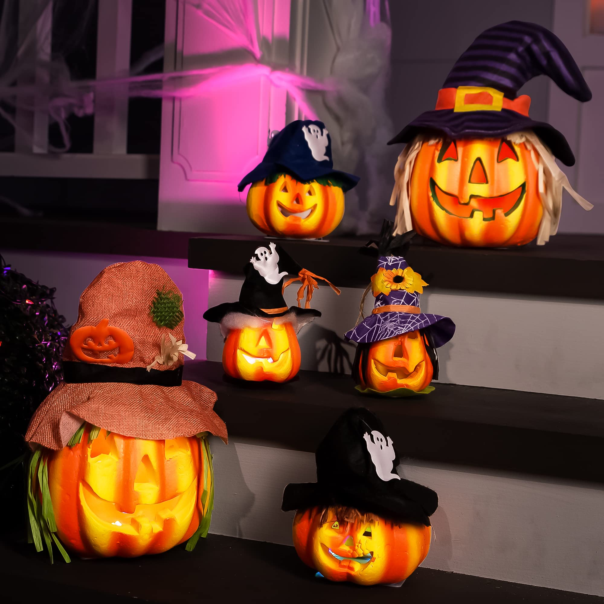 Halloween Jack-o-lantern - 6 Piece - Image 7
