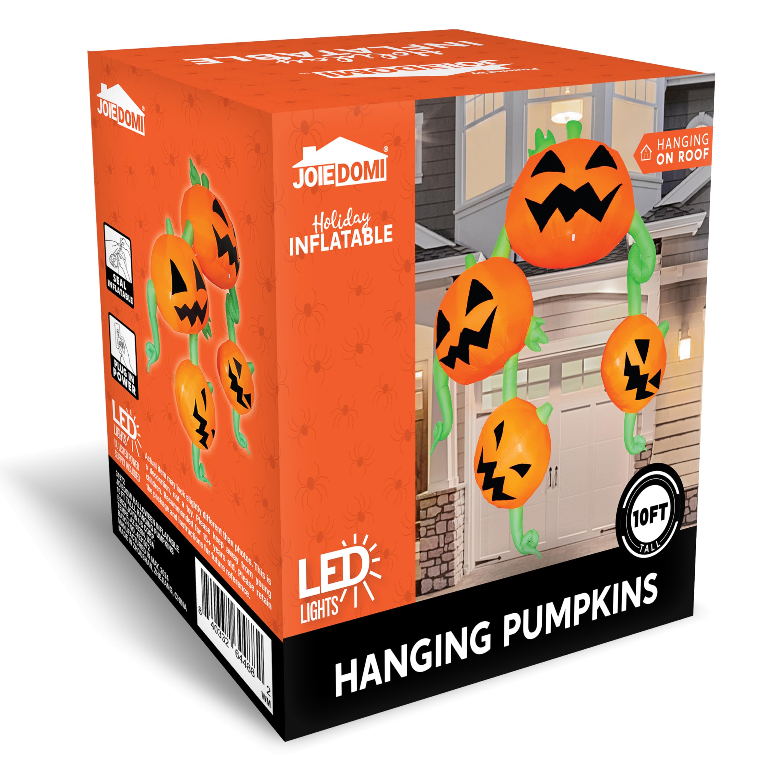 Joiedomi 10 FT Hanging Pumpkins - Let Halloween Hang From Your Roof - Image 7