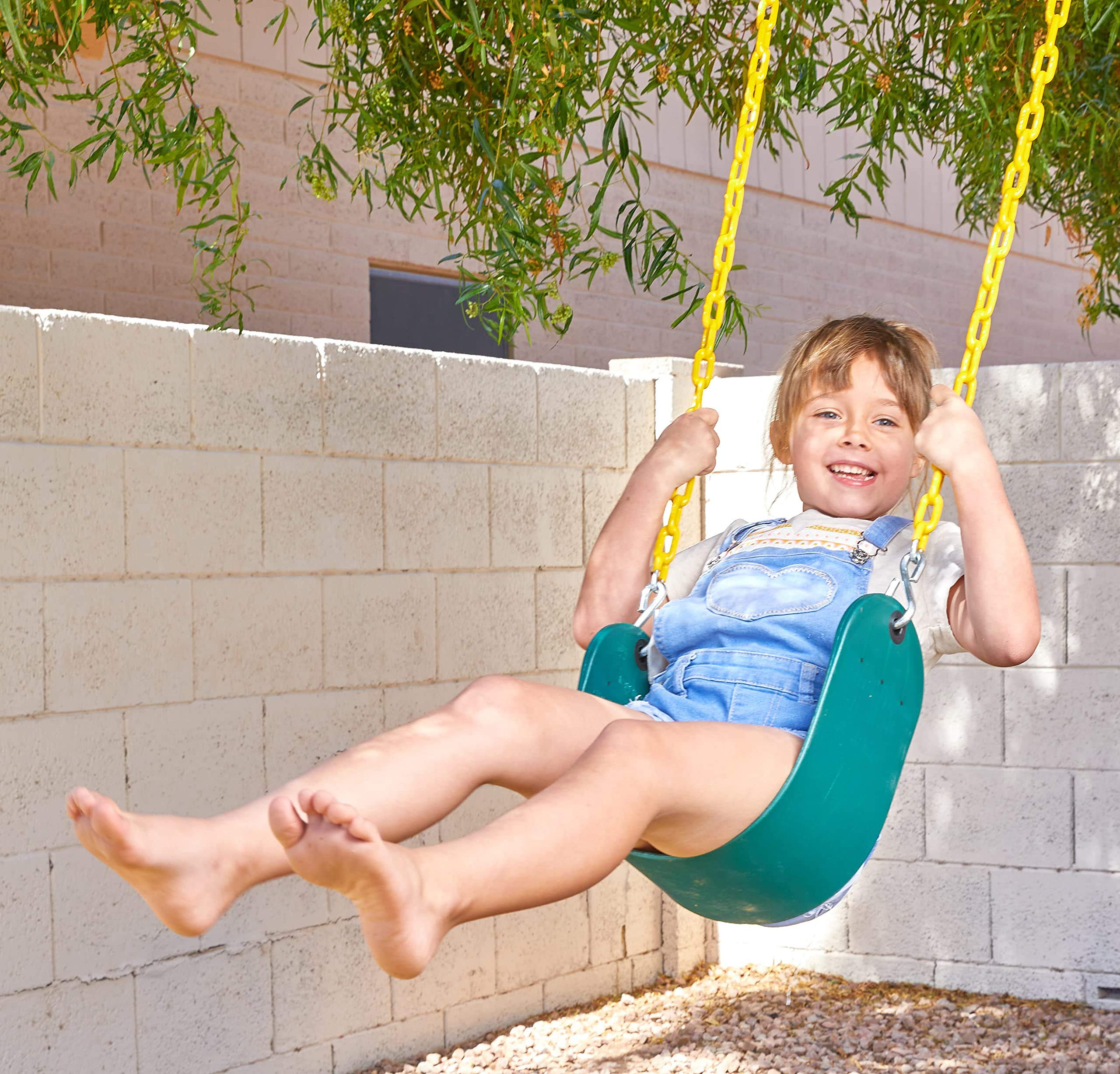 TURFEE - Green Swing Seat with 66in Chain - Image 7