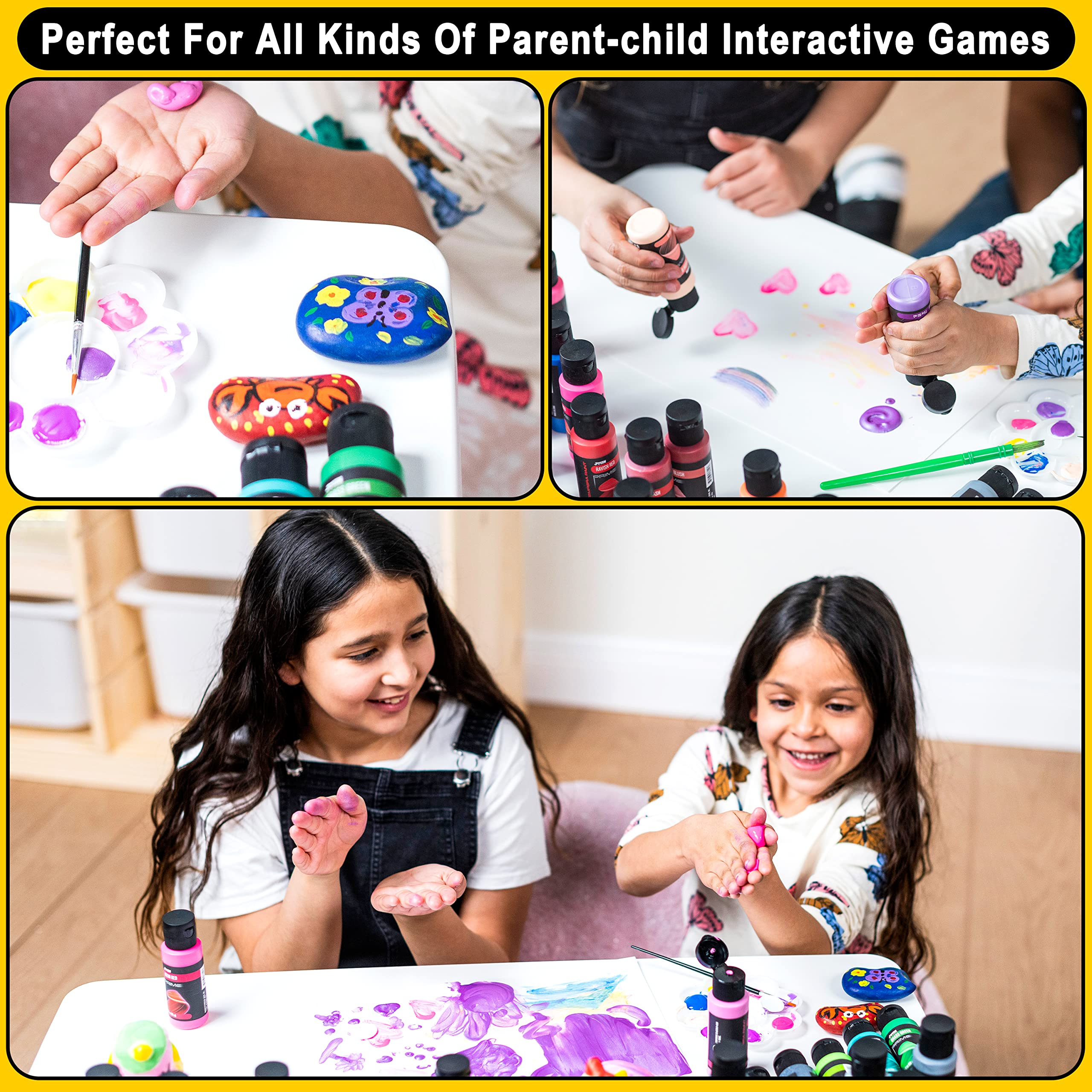 Washable Kids Tempera Paint Set, 12 Pcs - Image 7