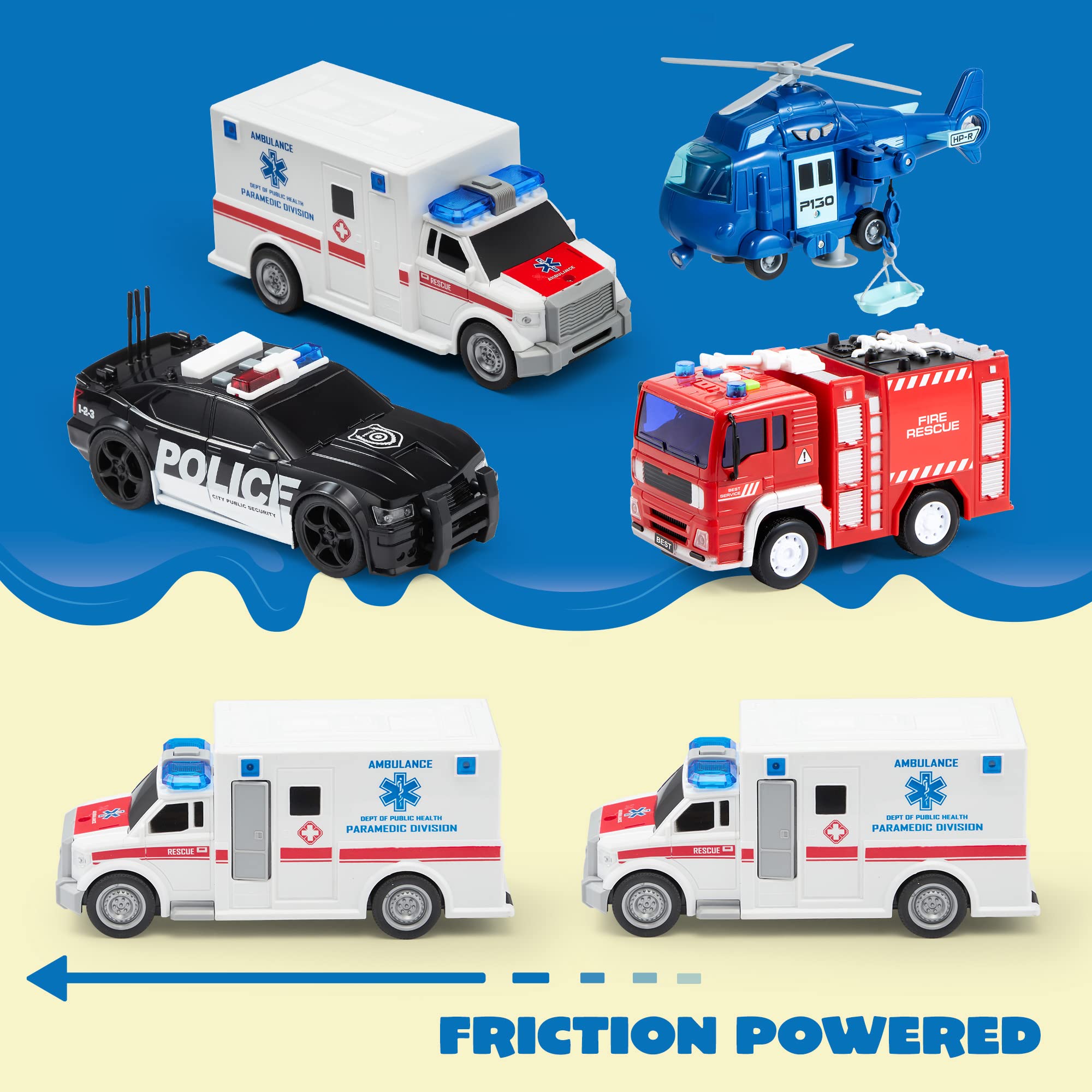Friction Powered City Hero Play Set - Image 8
