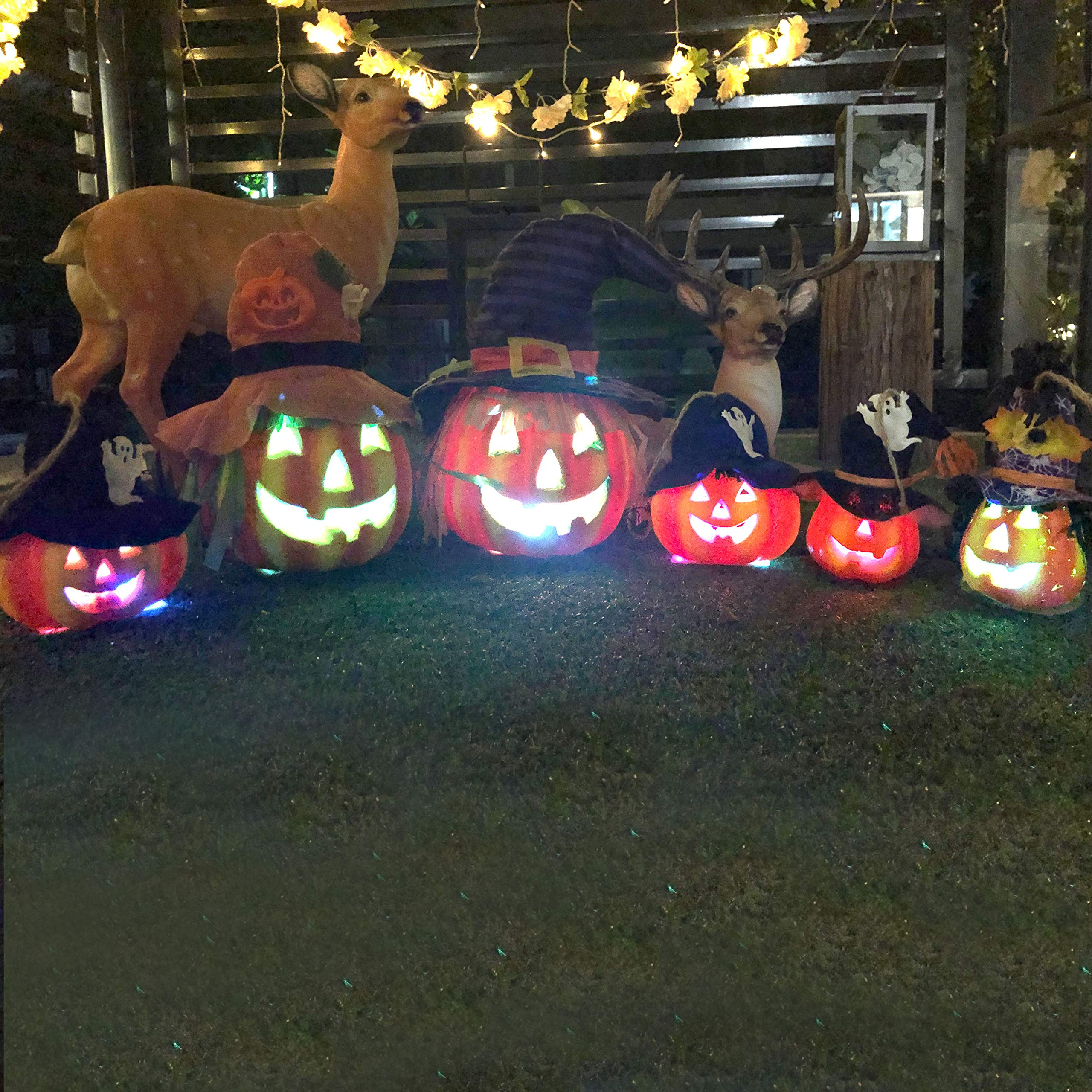 Halloween Jack-o-lantern - 6 Piece - Image 8