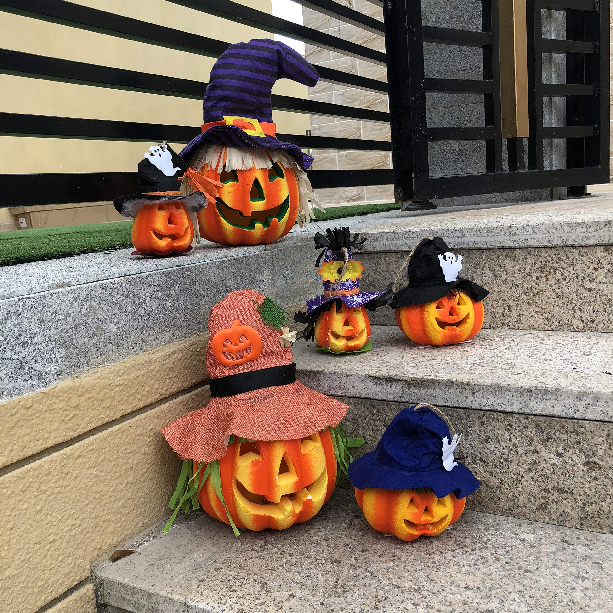 Halloween Jack-o-lantern - 6 Piece - Image 9